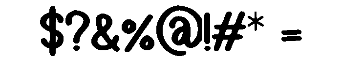 80s_Matrix Font OTHER CHARS