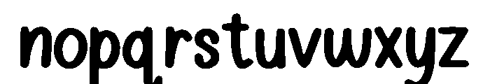 80s_Matrix Font LOWERCASE