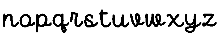80s_Preppy Font LOWERCASE
