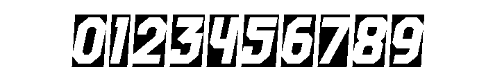 80s Vibe Italic Font OTHER CHARS