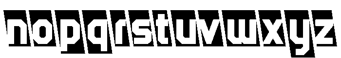 80s Vibe Font LOWERCASE