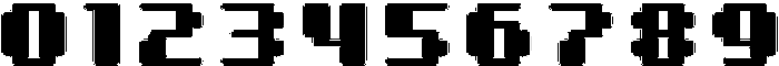 8 Bit Circular Inline otf (400) Font OTHER CHARS