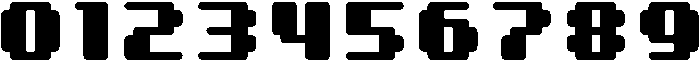 8 Bit Circular otf (400) Font OTHER CHARS