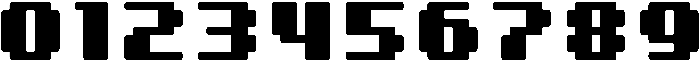 8 Bit Rounded otf (400) Font OTHER CHARS