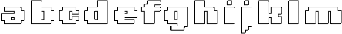 8 Bit Shadow otf (400) FONT