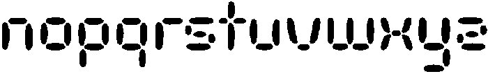 80085 Regular otf (800) Font LOWERCASE