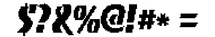 8-Bitanco Regular Font OTHER CHARS