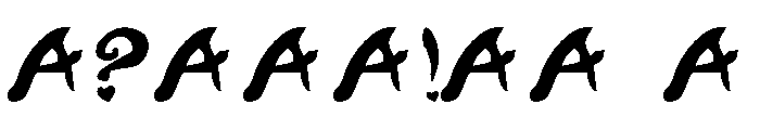 8 Octav Font OTHER CHARS