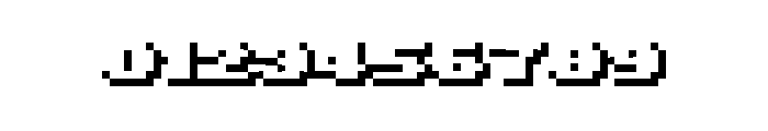 8-bit Arcade Out Font OTHER CHARS