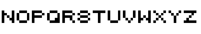 8_bit_1_6 Regular Font UPPERCASE