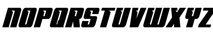 '89 Speed Affair CondensedItal Font UPPERCASE
