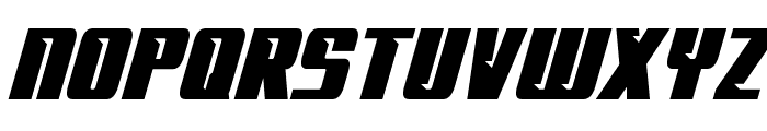 '89 Speed Affair CondensedItal Font LOWERCASE