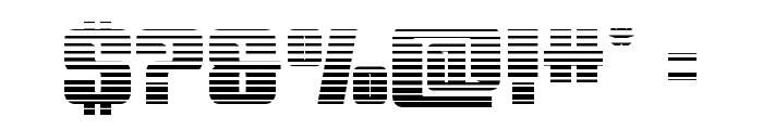 '89 Speed Affair Gradient Font OTHER CHARS