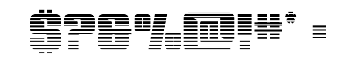 '89 Speed Affair Gradient2 Font OTHER CHARS