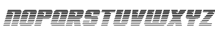 '89 Speed Affair Gradient2Ital Font UPPERCASE