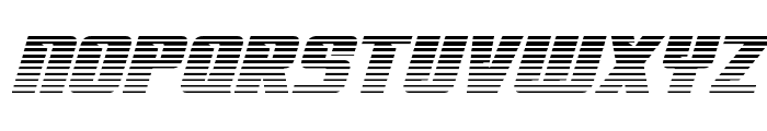 '89 Speed Affair Gradient2Ital Font LOWERCASE