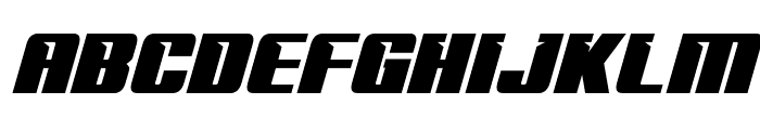 '89 Speed Affair Italic Font UPPERCASE