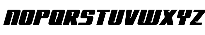 '89 Speed Affair Italic Font LOWERCASE