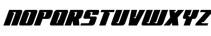 '89 Speed Affair Super-Italic Font LOWERCASE