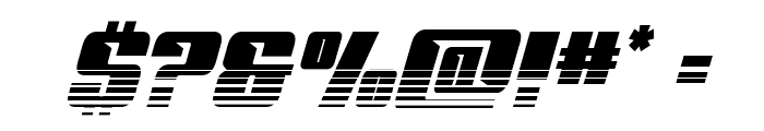 '89 Speed Affair Twotone Ital Font OTHER CHARS
