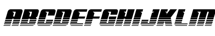 '89 Speed Affair Twotone Ital Font UPPERCASE