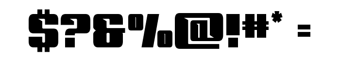 '89 Speed Affair Font OTHER CHARS
