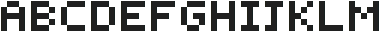 8BitOdyssey ttf (400) Font UPPERCASE