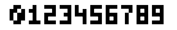 8bit_tiny_retro Regular Font OTHER CHARS