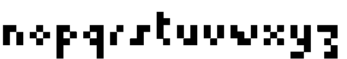 8bit_tiny_retro Regular Font LOWERCASE