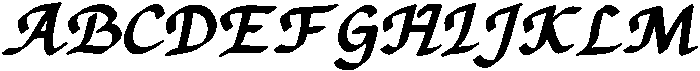 90sITALIC Regular otf (400) Font UPPERCASE