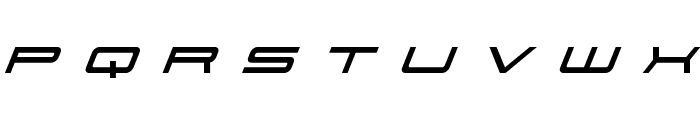 911 Porscha Title Italic Font LOWERCASE