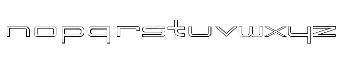 914-OUTLINE Font LOWERCASE