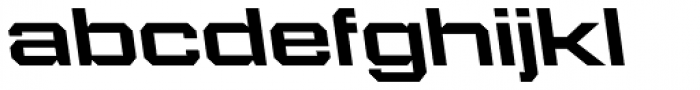 946 Latin Wide 4 L Font LOWERCASE