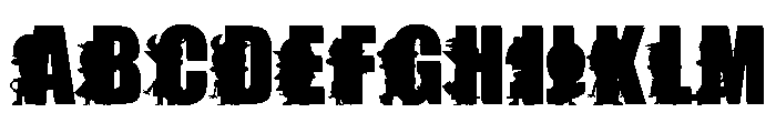 A Dad A Day Too Font UPPERCASE