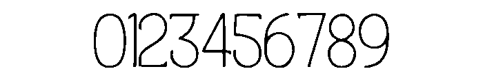 A_Thin_Future Font OTHER CHARS