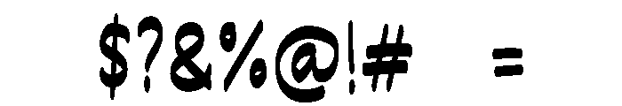 A beautiful nature Font OTHER CHARS