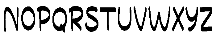 A beautiful nature Font UPPERCASE
