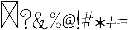A Little Bit Enchant Regular otf (400) Font OTHER CHARS