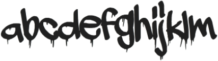 a dripping marker ttf (400) FONT