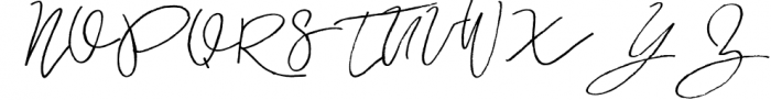 A Paris Handwritten Font Font UPPERCASE