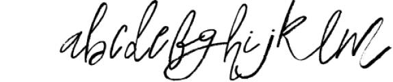 A Paris Handwritten Font Font LOWERCASE