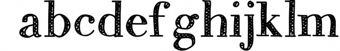 A Trio of Handwritten Serifs 2 Font LOWERCASE