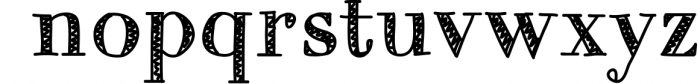 A Trio of Handwritten Serifs 2 Font LOWERCASE