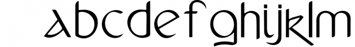 A Font LOWERCASE