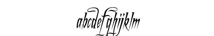 A Charming Font Italic Font LOWERCASE