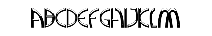 A Greater Foundation Font UPPERCASE