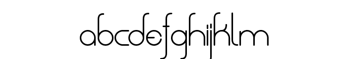 A Sweet Melody My Lady Font LOWERCASE