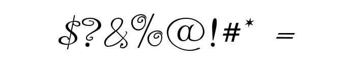 A Yummy Apology Font OTHER CHARS