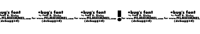 a-bug-s-life---debugged Font OTHER CHARS