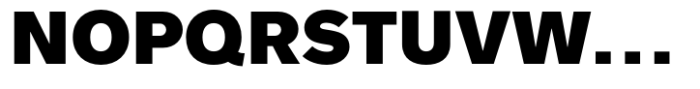 A Grotesk Black Font UPPERCASE